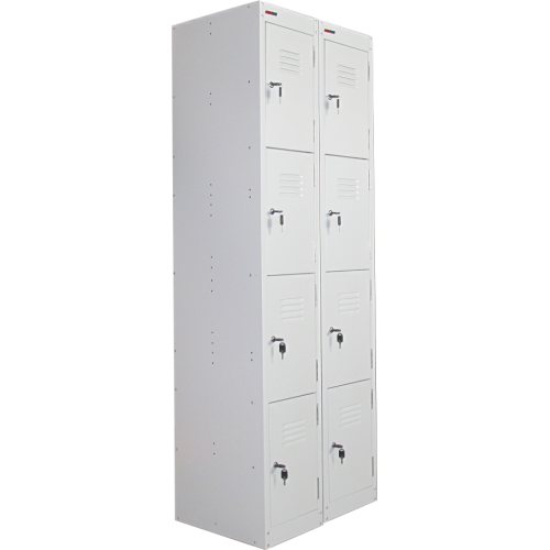 AUSFILE LOCKER 4 DOOR - 375MM WIDE BANK 