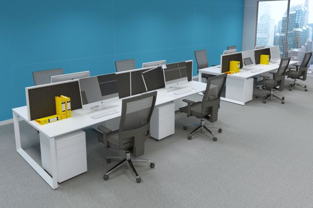 DIAMOND WORKSTATION SYSTEM IN WHITE AVAI