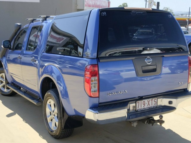 2012 Nissan Navara D40 S6 MY12 ST Utilit