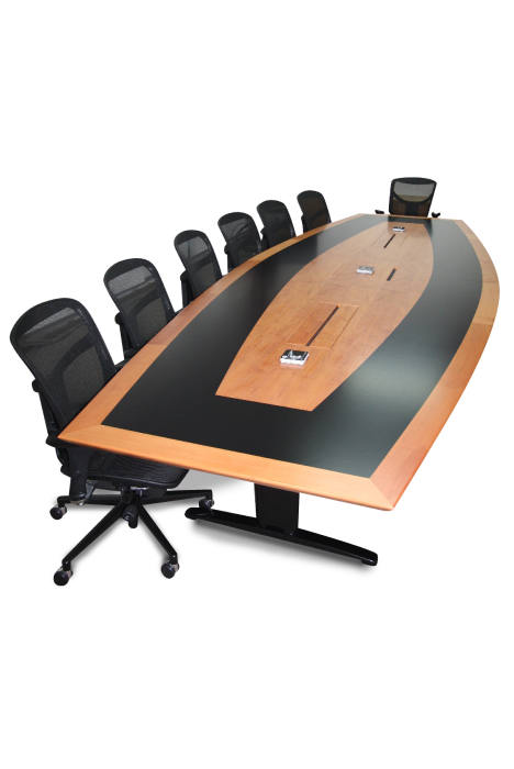 CONTOUR CUSTOM DESIGNED VENEER BOARDROOM