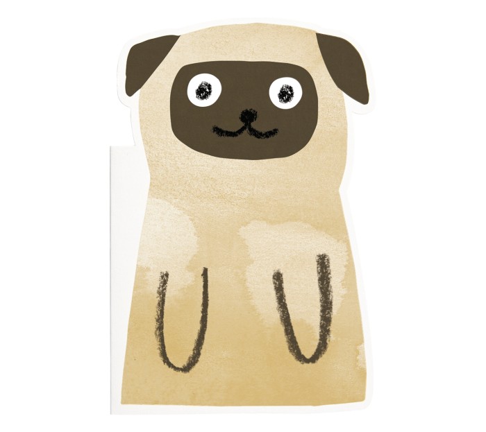  PUG GREETING CARD: SWEET 