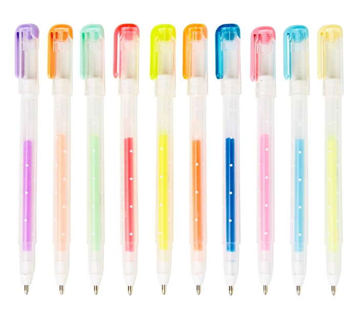  PASTEL & NEON MINI PENS 10PK: CUTE