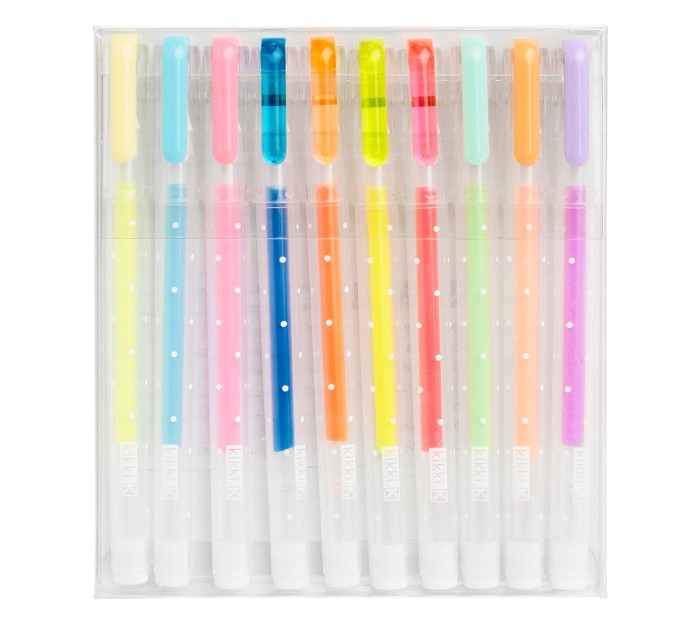  PASTEL & NEON MINI PENS 10PK: CUTE