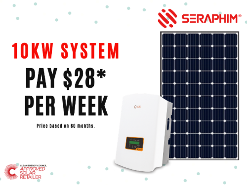 10kW System From $28* Per Week Only