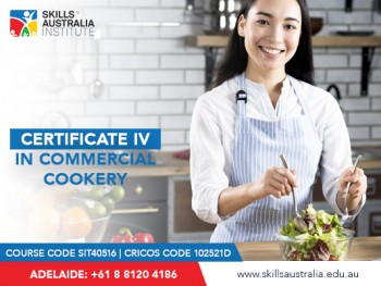 Best education institute to study cert 4 commercial cookery