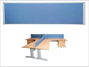 Desk Mounted Partitions