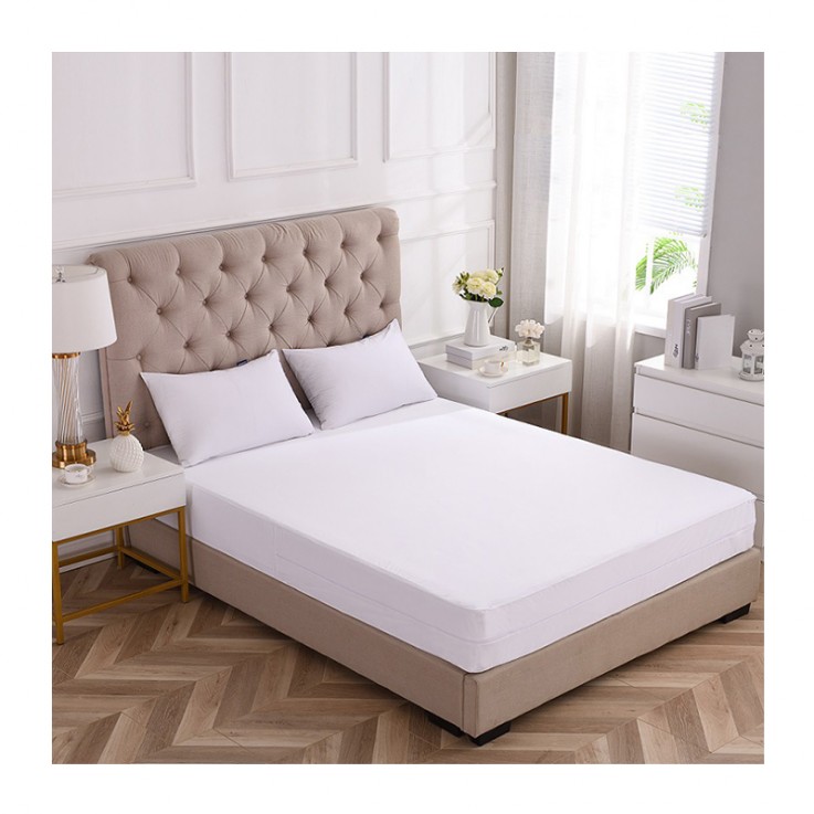 Anti-dust waterproof mattress encasement with zipper6