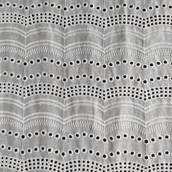 Cotton Burlap Eyelet Lace Fabric5