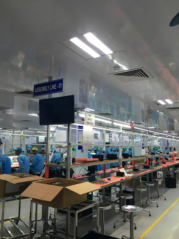 Mobile phone and accessories assembly line26