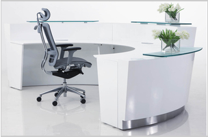 Evo Modular Reception Desk