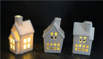 LED White Ceramic House7