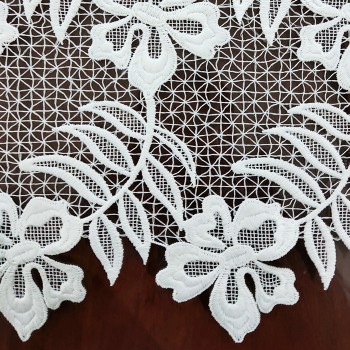 Schiffli lace fabric43