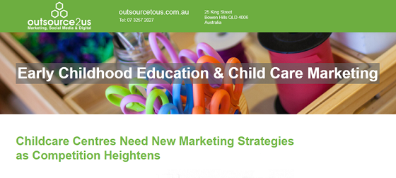 Childcare Marketing Services - Brisbane