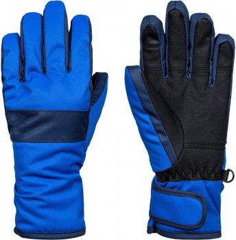 Natural blue junior ski gloves59