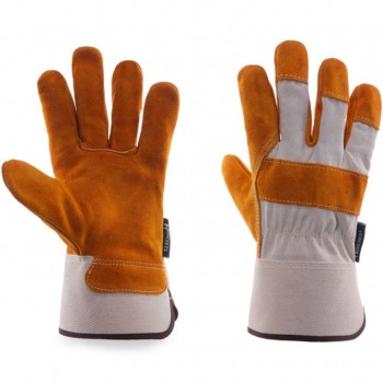 Gloden Split Leather Palm Gloves15