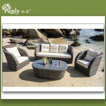 Sectional Outdoor Furniture Poly Rattan Garden Sofa18