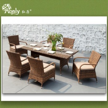 Dining Room Furniture Rattan Table and Chairs Set60