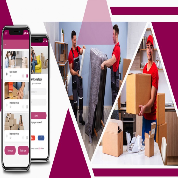 Smoothen your moving business using our app for moving services.