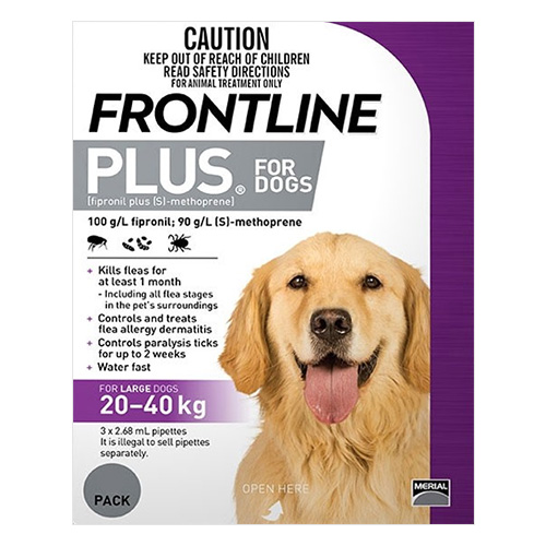 Frontline Plus - Flea and Tick Control f