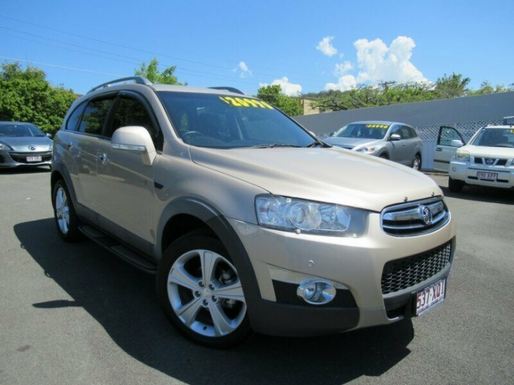 2012 HOLDEN CAPTIVA 7 AWD LX WAGON (GOLD