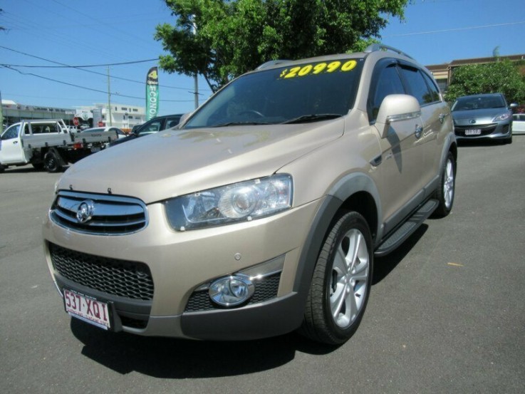 2012 HOLDEN CAPTIVA 7 AWD LX WAGON (GOLD