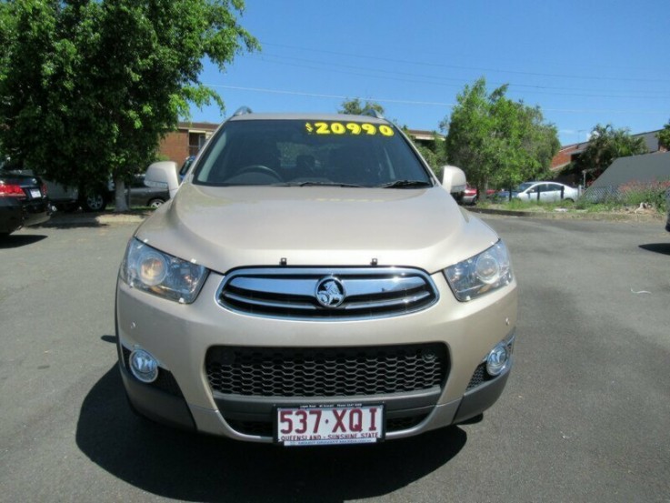 2012 HOLDEN CAPTIVA 7 AWD LX WAGON (GOLD