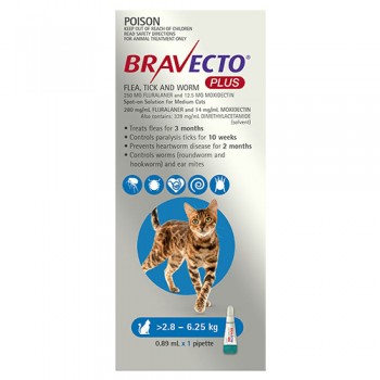 BRAVECTO PLUS - MULTI-SPECTRUM SPOT-ON T