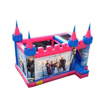 Frozen Inflatable Castle Combo Slide84