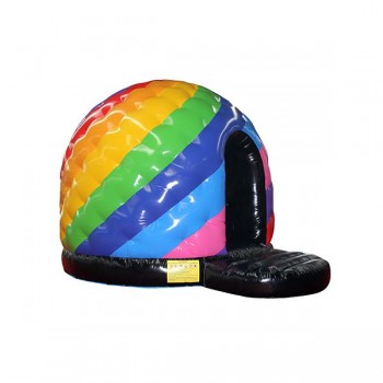 Rainbow Inflatable Bouncer House70