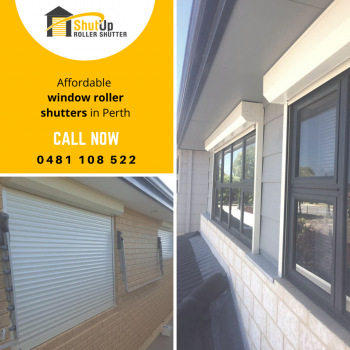 Window Roller Shutters in Perth - Shutup Roller Shutters