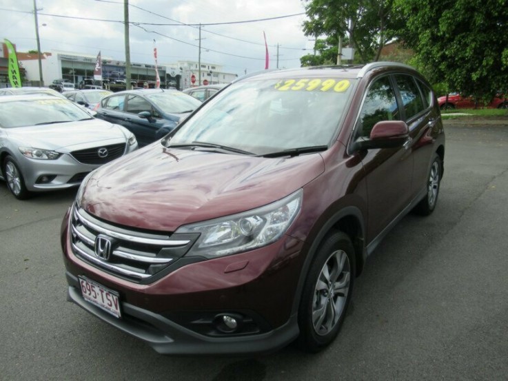 2013 HONDA CR-V VTI-L 4WD WAGON (RED)