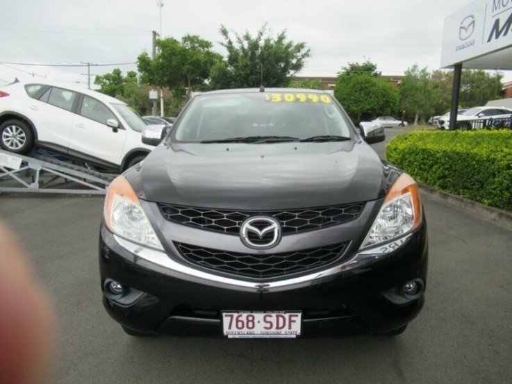 2011 MAZDA BT-50 XTR UTILITY (BLACK)