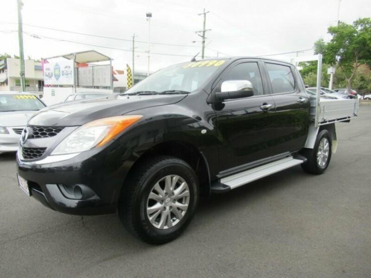 2011 MAZDA BT-50 XTR UTILITY (BLACK)