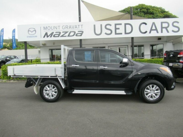 2011 MAZDA BT-50 XTR UTILITY (BLACK)