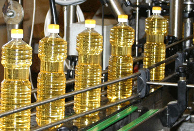 Palm oil and Sunflower oil 