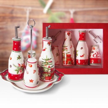 Ceramic Xmas Salt And Pepper Shakers75