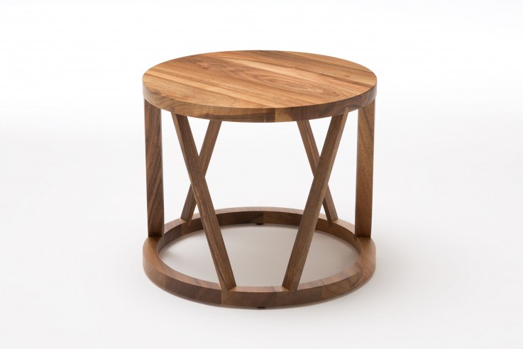 Annete Solid Teak Stool Decorative Wood 