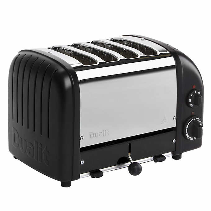 Dualit Bread Toaster 4 Slice Matt Black