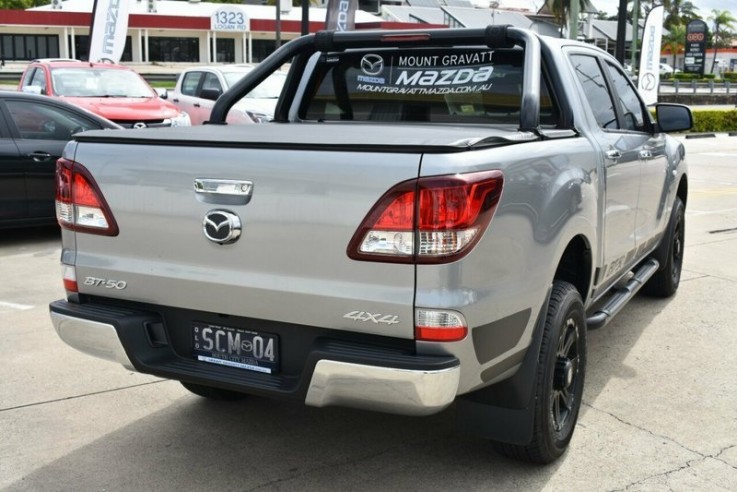 2017 MAZDA BT-50 XTR UTILITY (ALUMINIUM)