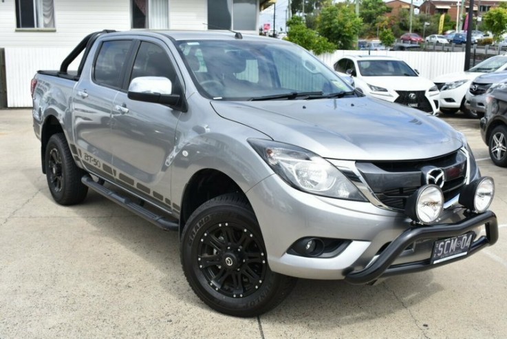 2017 MAZDA BT-50 XTR UTILITY (ALUMINIUM)