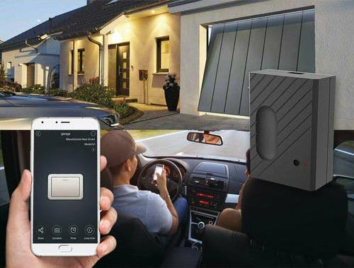 Garage Security Door Intercom System Mel