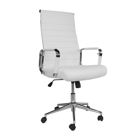 PU Chromed Arm Office Chair17