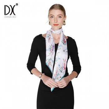 Long Thin Skinny Silk Scarf32