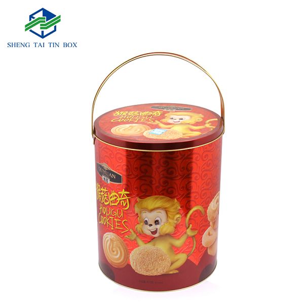 Big Biscuit Tin Cans with Handle13