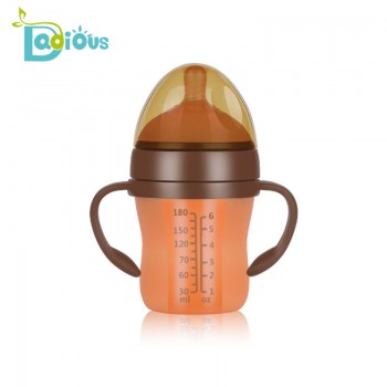 super wide mouth silicone baby bottle88