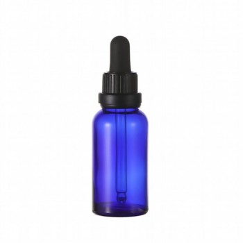 Blue Glass Bottle with Tamper Evident Dropper47