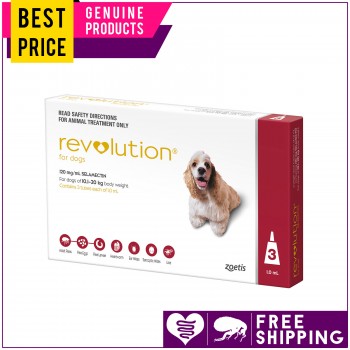 REVOLUTION Monthly Flea Heartworm Treatm