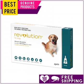 REVOLUTION Monthly Flea Heartworm Treatm