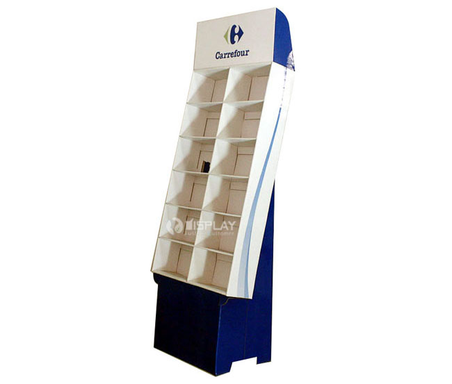 Customized Supermarket Corrugated POP Cardboard Display Stand For Daily Use Products13