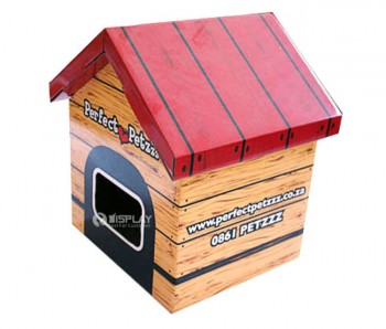 Small Healthy Cardboard Pet House For Lovely Dogs And Cats Display85